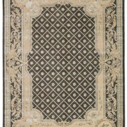 Michael Amini Platine MA201 Charcoal Area Rug