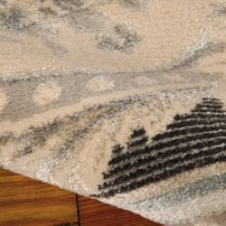 Alternative view of Michael Amini Platine MA201 Charcoal Area Rug
