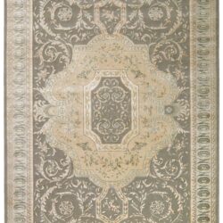 Michael Amini Platine MA204 Slate Area Rug