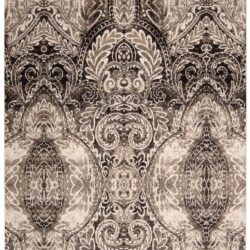 Michael Amini Glistening Nights MA501 Light Grey Area Rug