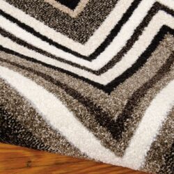 Alternative view of Michael Amini Glistening Nights MA503 Grey Area Rug