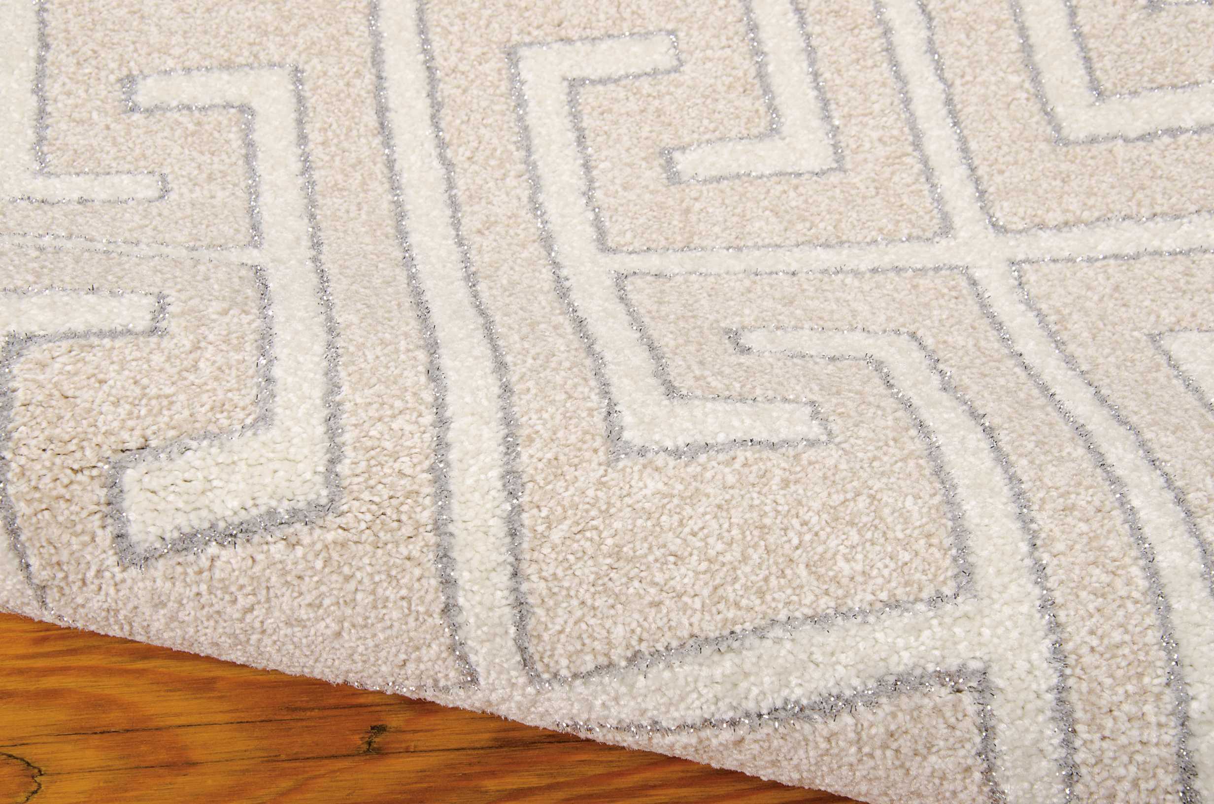 Michael Amini Glistening Nights MA507 Beige Area Rug - Image 2