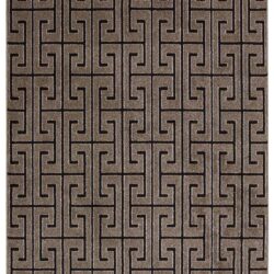 Michael Amini Glistening Nights MA507 Grey Area Rug