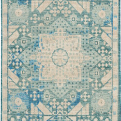 Nourison Madera MAD03 Teal Area Rug