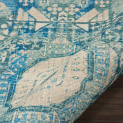 Alternative view of Nourison Madera MAD03 Teal Area Rug