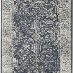 Nourison Malta MAI12 Navy Ivory Area Rug
