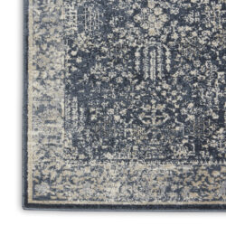 Alternative view of Nourison Malta MAI12 Navy Ivory Area Rug