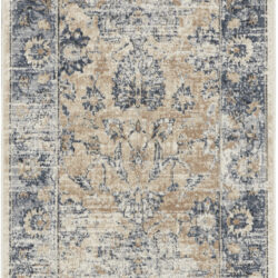 Nourison Malta MAI13 Blue Ivory Area Rug