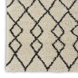 Alternative view of Nourison Martil MAT01 Ivory/Charcoal Area Rug
