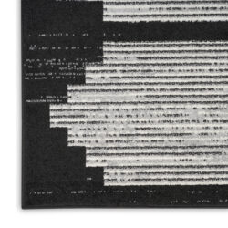 Alternative view of Nourison Modern Passion MDP01 Black Grey Area Rug