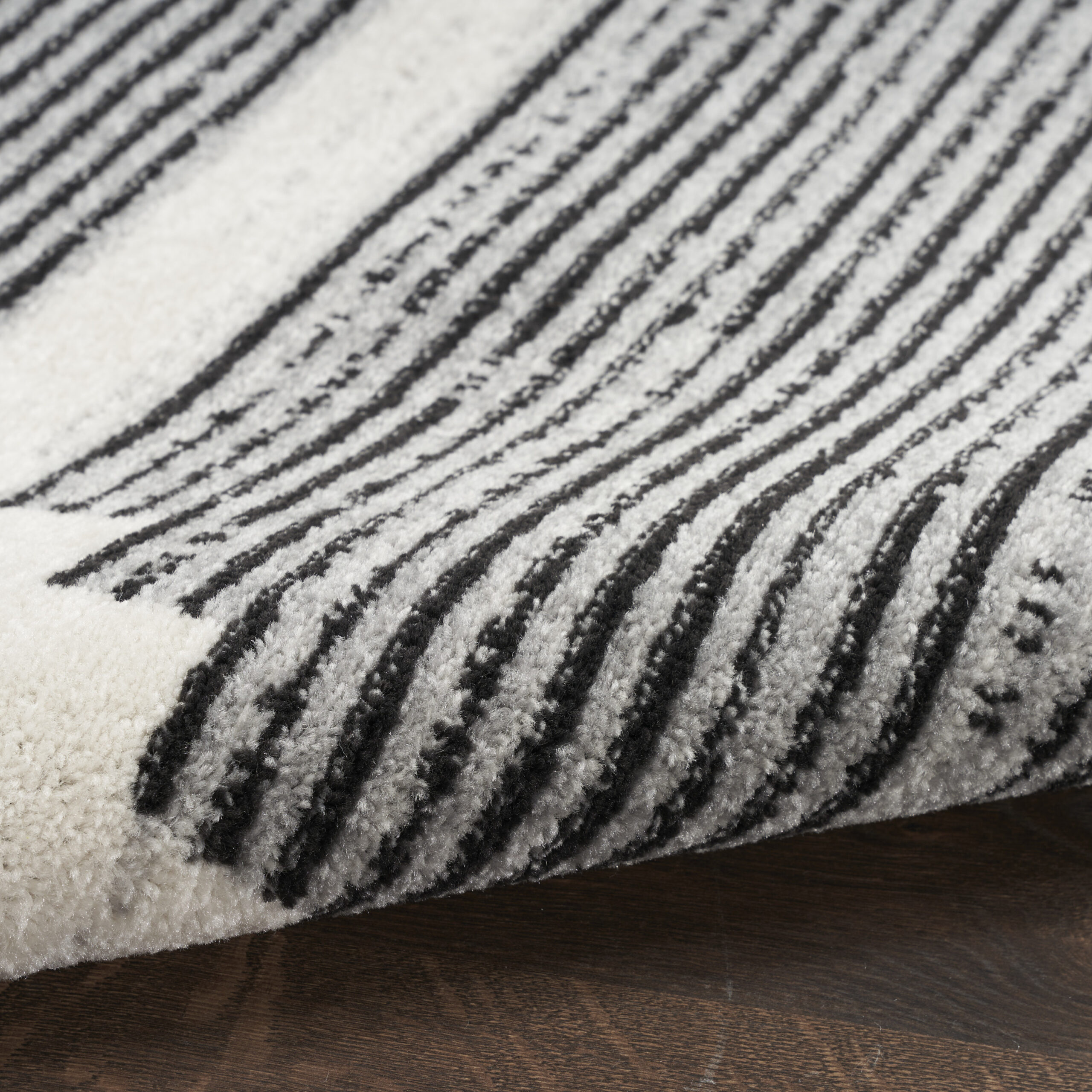 Nourison Modern Passion MDP01 Ivory Grey Area Rug - Image 3