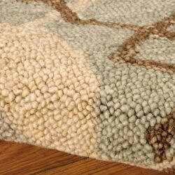 Alternative view of Nourison Marina MRN15 Light Green Area Rug
