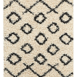 Nourison Moroccan Shag MRS01 Cream Area Rug