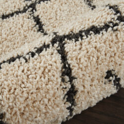 Alternative view of Nourison Moroccan Shag MRS01 Cream Area Rug