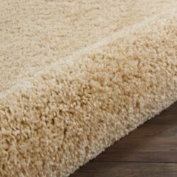 Alternative view of Nourison Malibu Shag MSG01 Cream Area Rug