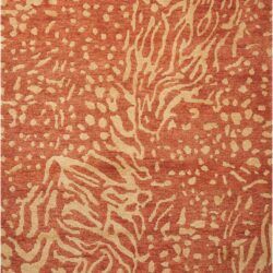 Nourison Tahoe Modern MTA02 Rust/Beige Area Rug