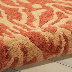 Alternative view of Nourison Tahoe Modern MTA02 Rust/Beige Area Rug