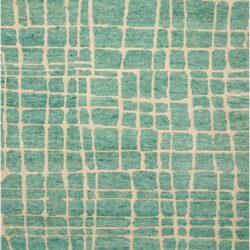 Nourison Tahoe Modern MTA03 Turqoise Green Area Rug