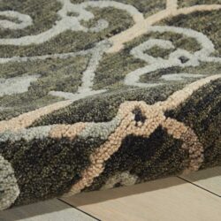 Alternative view of Nourison Tahoe Modern MTA05 Charcoal Area Rug