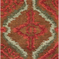 Nourison Tahoe MTA06 Brown Red Area Rug