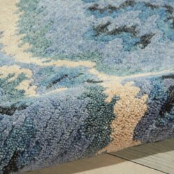 Alternative view of Nourison Tahoe Modern MTA06 Denim Blue Area Rug