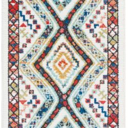 Nourison South Western NAV02 White Area Rug