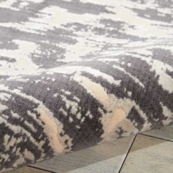 Alternative view of Nourison Nepal NEP07 Graphite Area Rug
