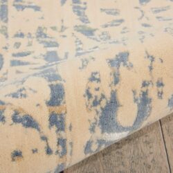 Alternative view of Nourison Nepal NEP11 Ivory/Blue Area Rug
