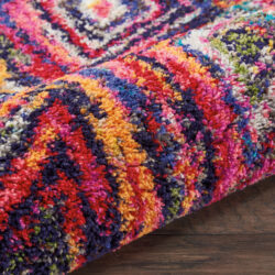 Alternative view of Nourison Nomad NMD01 Red Multicolor Area Rug
