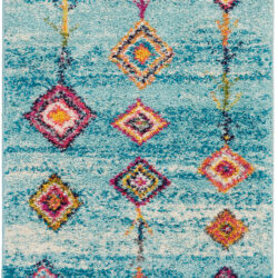 Nourison Nomad NMD04 Aqua Area Rug