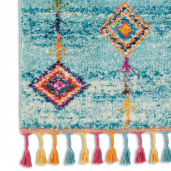 Alternative view of Nourison Nomad NMD04 Aqua Area Rug