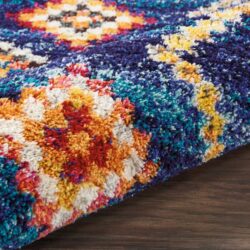 Alternative view of Nourison Nomad NMD05 Navy Area Rug