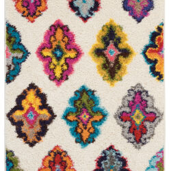 Nourison Nomad NMD06 Ivory Multicolor Area Rug