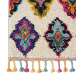 Alternative view of Nourison Nomad NMD06 Ivory Multicolor Area Rug