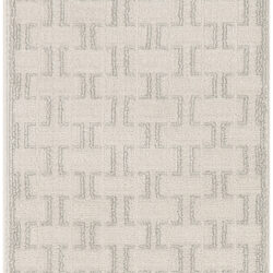 Nourison Nordic NRC01 Ivory Grey Area Rug