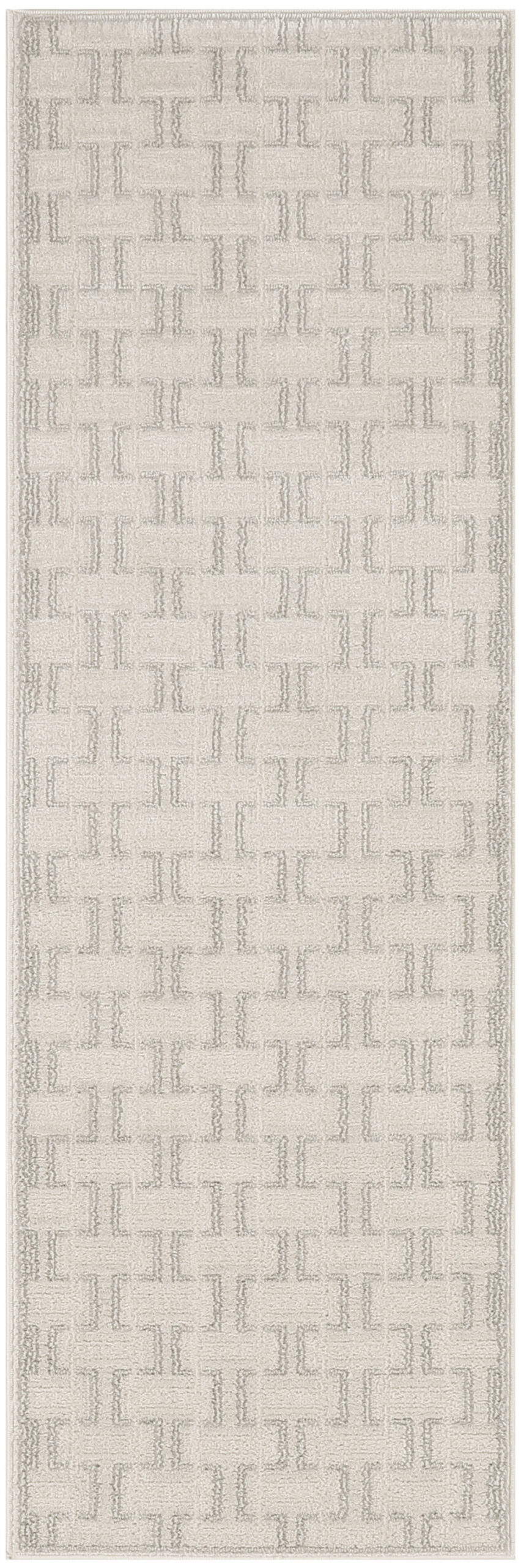 Nourison Nordic NRC01 Ivory Grey Area Rug
