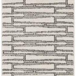 Nourison Nordic NRC02 Ivory Grey Area Rug