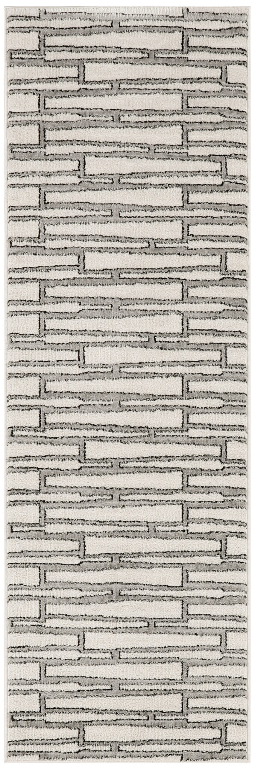 Nourison Nordic NRC02 Ivory Grey Area Rug