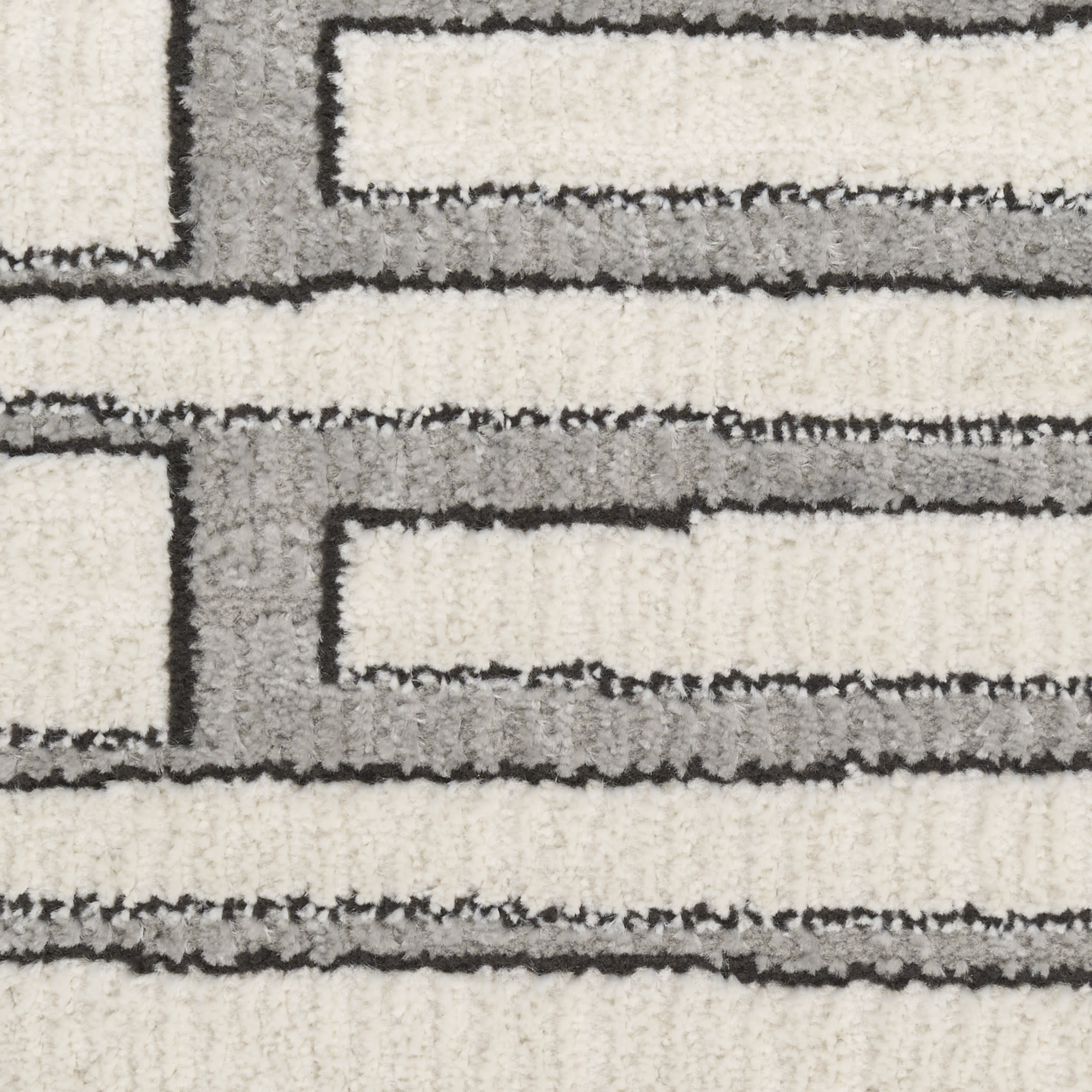 Nourison Nordic NRC02 Ivory Grey Area Rug - Image 4