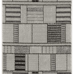 Nourison Nordic NRC04 Black Grey Area Rug