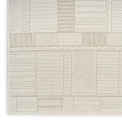Alternative view of Nourison Nordic NRC04 Ivory Beige Area Rug