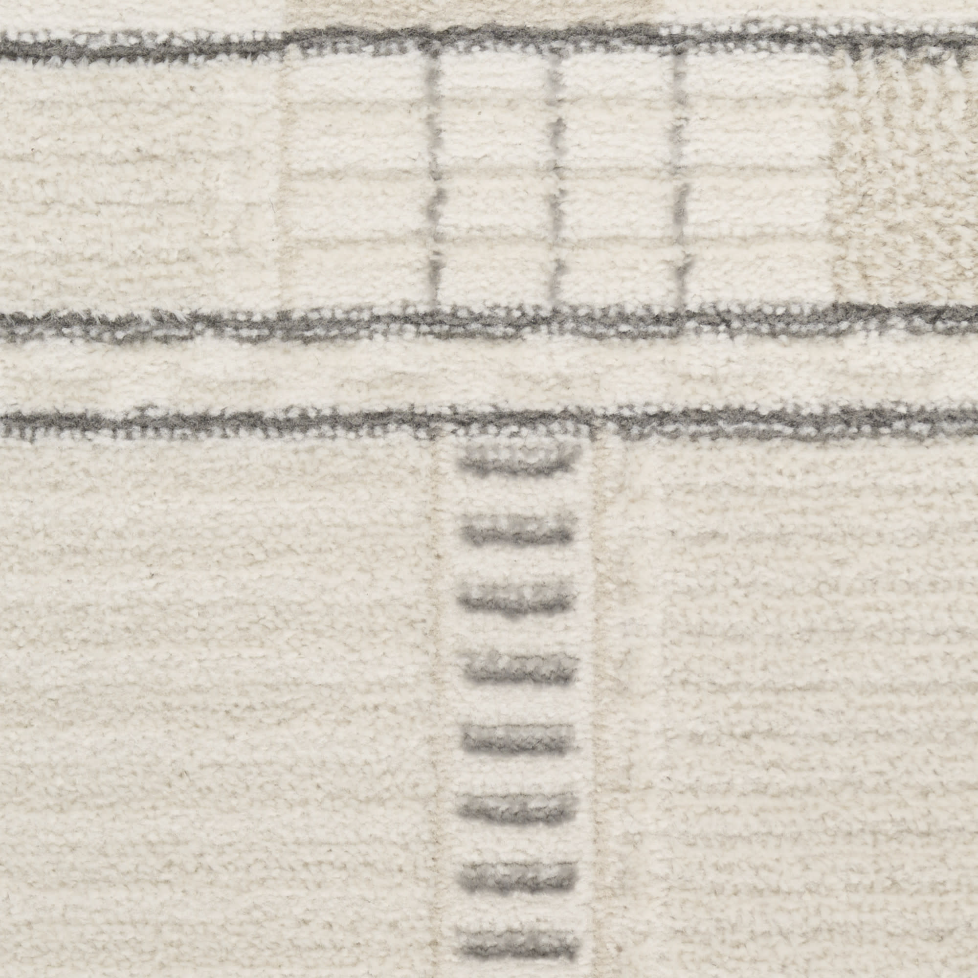 Nourison Nordic NRC04 Ivory Grey Area Rug - Image 4