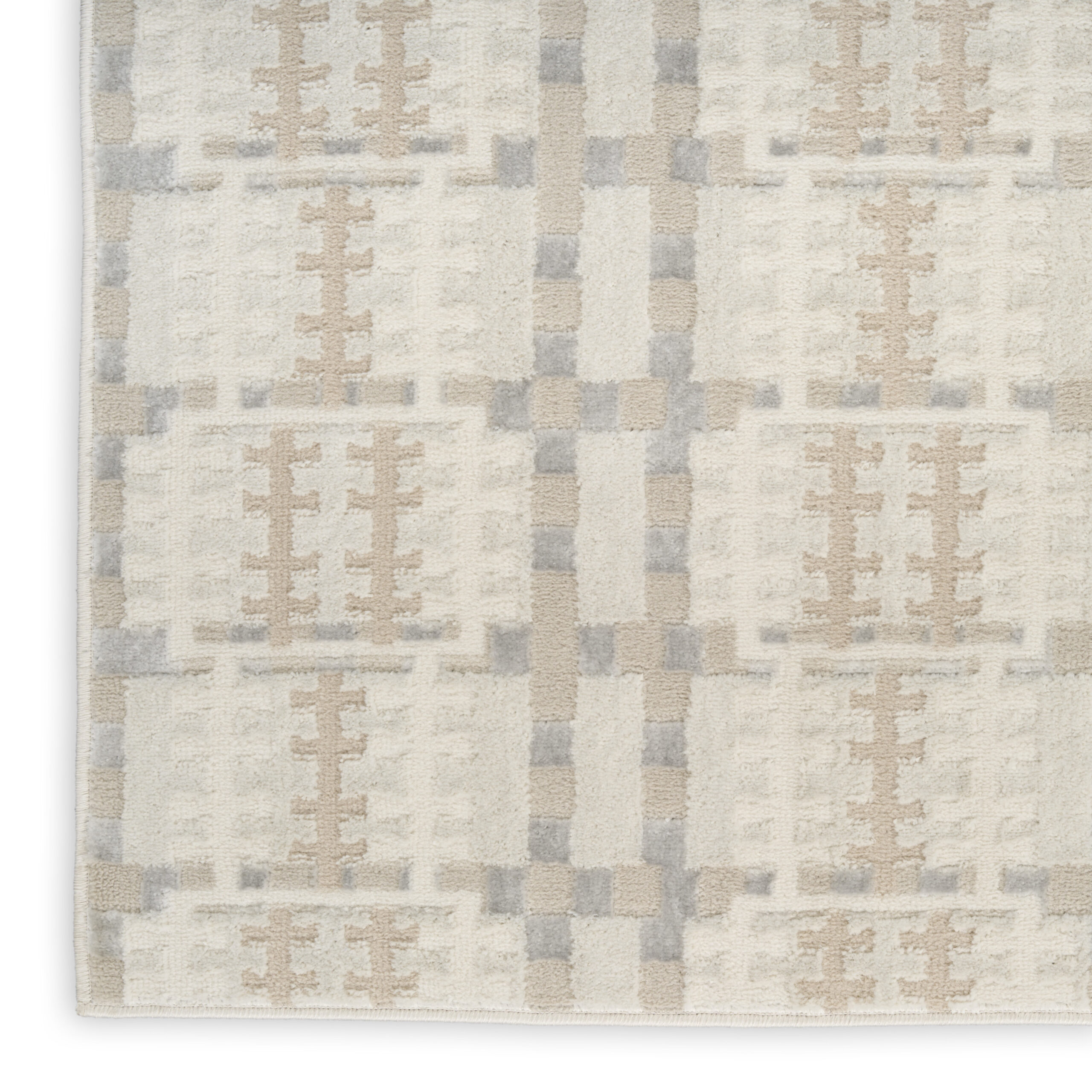 Nourison Nordic NRC08 Ivory Multicolor Area Rug - Image 2