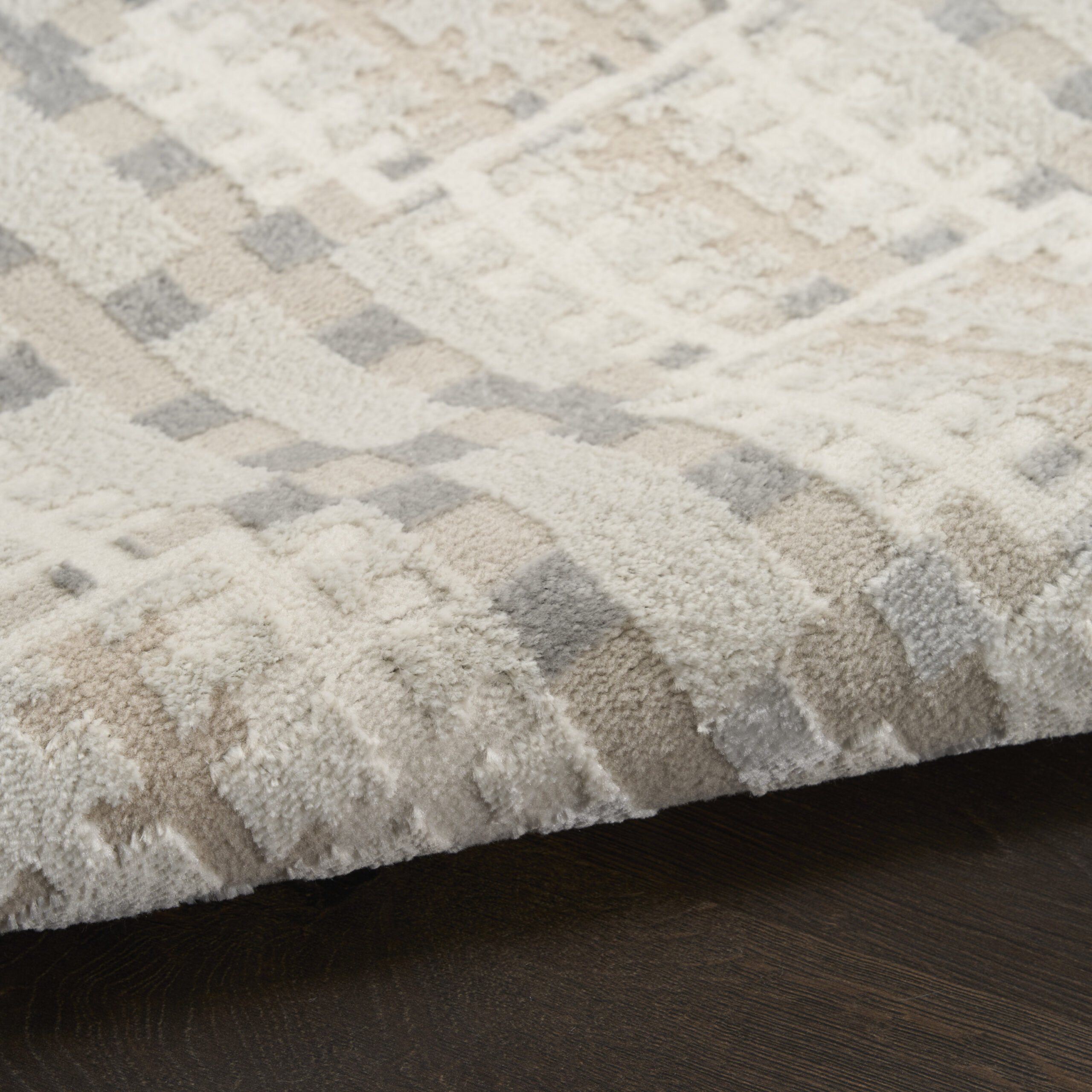 Nourison Nordic NRC08 Ivory Multicolor Area Rug - Image 3