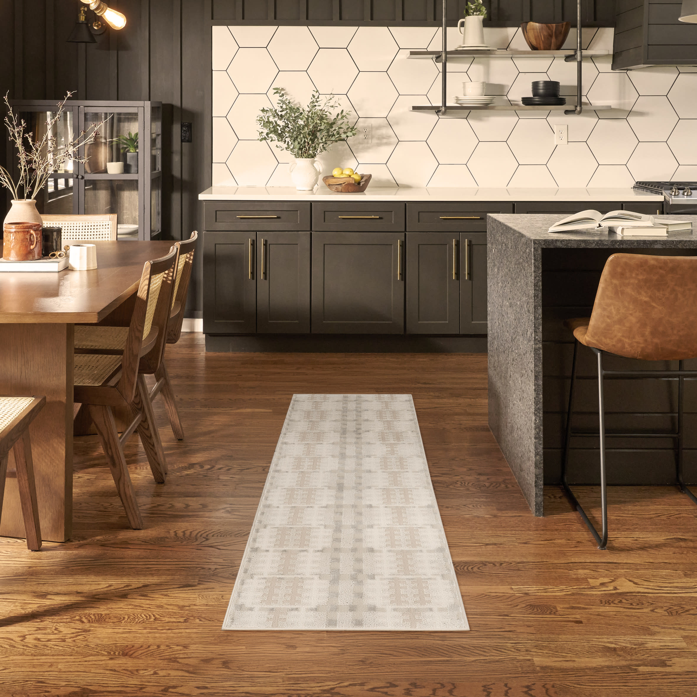 Nourison Nordic NRC08 Ivory Multicolor Area Rug - Image 5