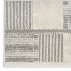 Alternative view of Nourison Nordic NRC09 Ivory Grey Area Rug