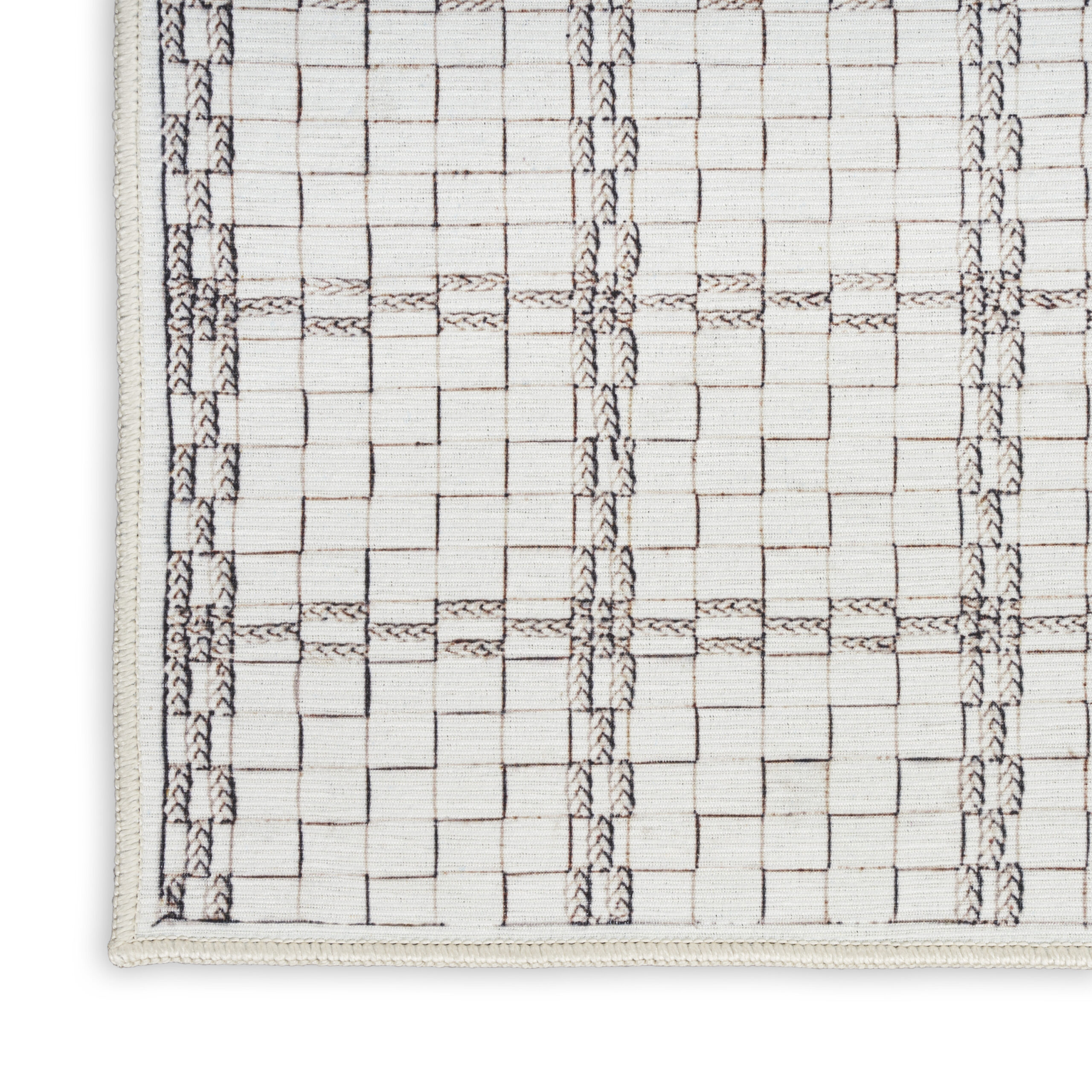 Nourison Nourison Washables NWB04 Ivory Area Rug - Image 2