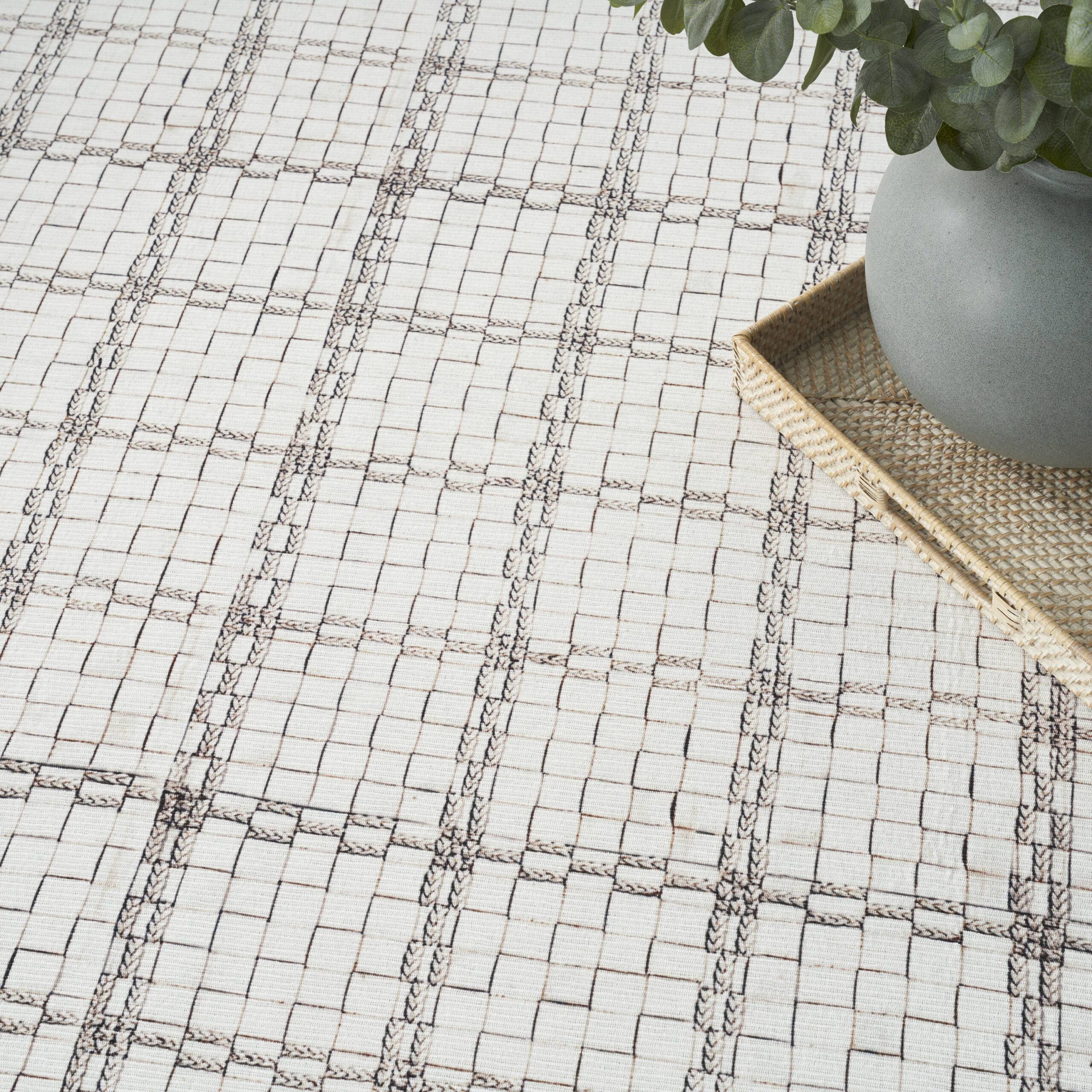 Nourison Nourison Washables NWB04 Ivory Area Rug - Image 6