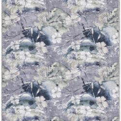Nourison Nourison Washables NWB07 Grey Blue Area Rug
