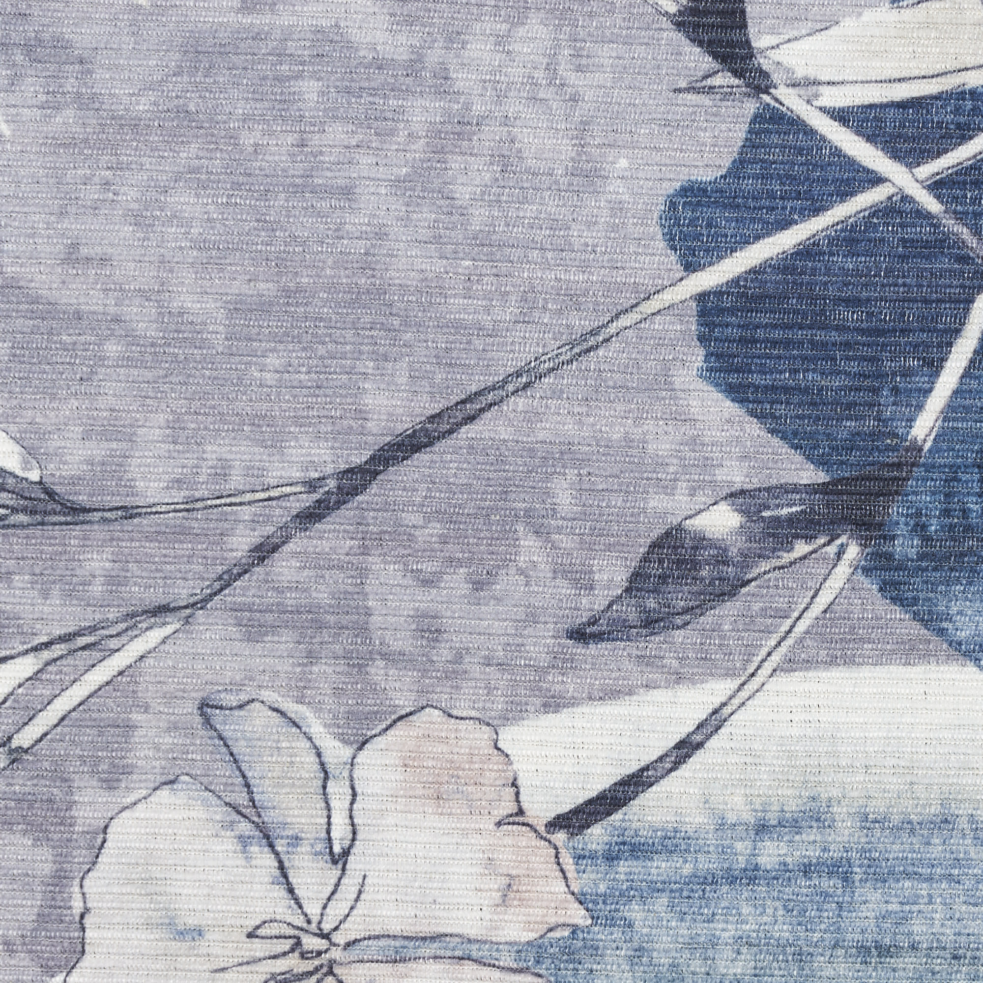 Nourison Nourison Washables NWB07 Grey Blue Area Rug - Image 4